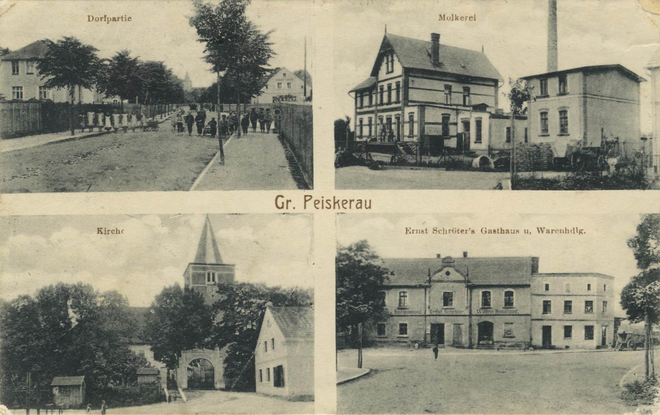 Familienforschung Ohlau Groß Peiskerau (=Alt Peiskerau) Kreis Ohlau